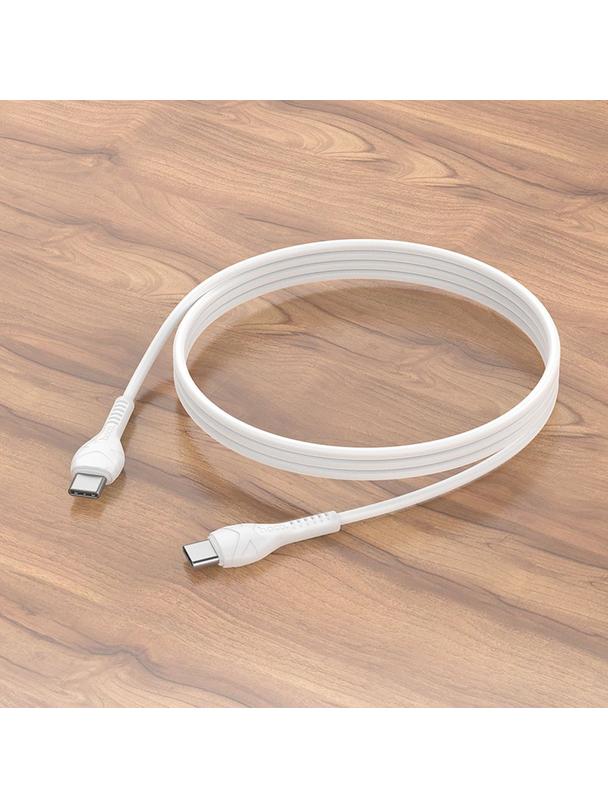 Kabel USB C do USB C Hoco PD 60W 1 m X37 biały