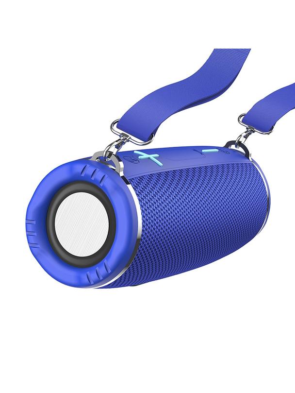 Głośnik bluetooth LED 2 x 5W 2h Hoco HC12 niebieski