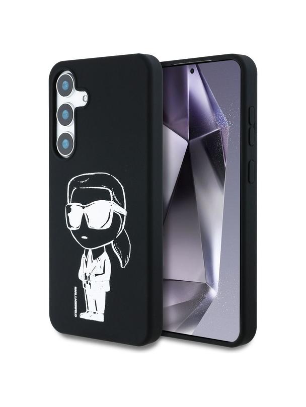 KARL LAGERFELD futerał do SAMSUNG S25 KLHMS25SPNYKGRTK (Magnetic Silicone Graffiti Ikonik) czarny