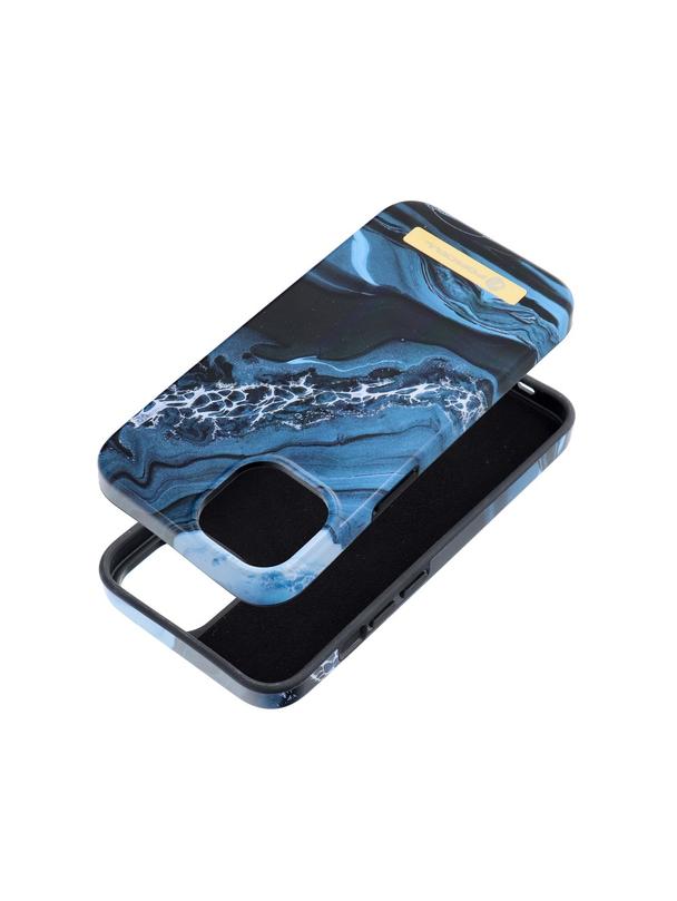 Etui na iPhone 14 Forcell F-Protect Mirage zgodny z MagSafe ocean marble