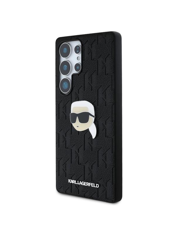 KARL LAGERFELD futerał do SAMSUNG S25 Ultra KLHCS25LPGKLKIPK (PU Monogram K. Head Pin) czarny