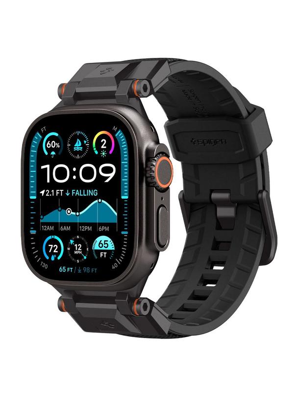 SPIGEN futerał DURAPRO ARMOR do APPLE Watch 6/7/8/9/10/SE/ULTRA 1/2 (44/45/46/49 mm) black