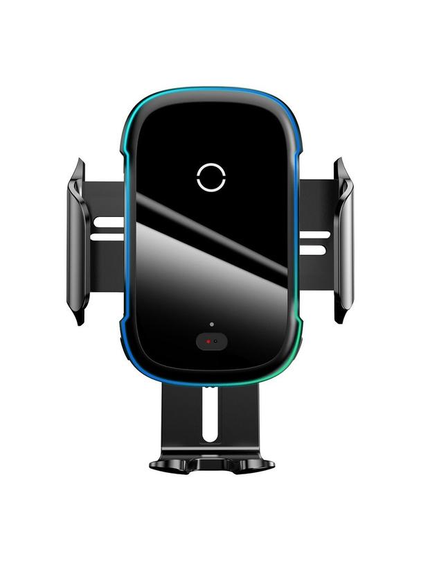 BASEUS uchwyt samochodowy indukcyjny automatyczny do kratki / szyby / deski 15W WXHW03-01 srebrny