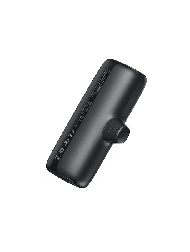 Powerbank Veger Pogo (W007CK) zestaw 4 x 5000 mAh czarny