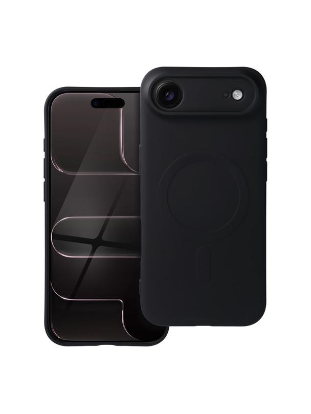Futerał SILICONE MAG COVER kompatybilny z MagSafe do IPHONE 17 Air czarny