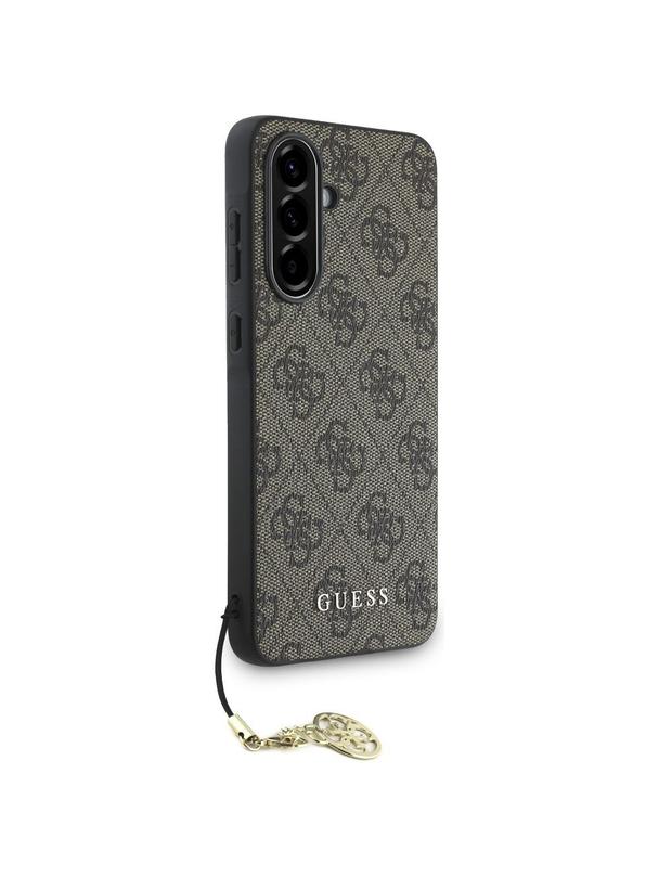 GUESS futerał do SAMSUNG A56 GUHCSA56GF4GBR (PU 4G Charm) brązowy