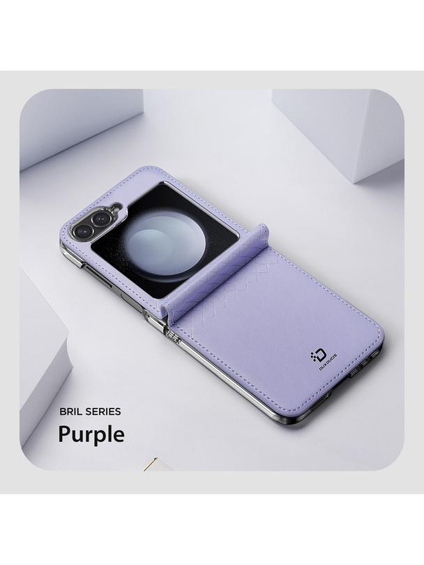 DUX DUCIS futerał BRIL do SAMSUNG Z Flip6 5G fioletowy