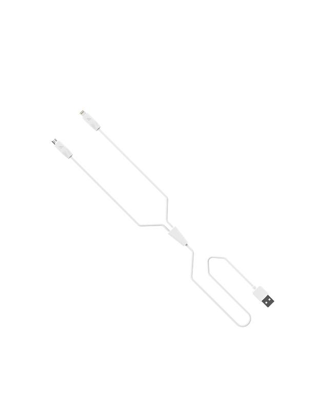 Kabel USB A do Lightning Hoco 2,1A 1 m X1 biały