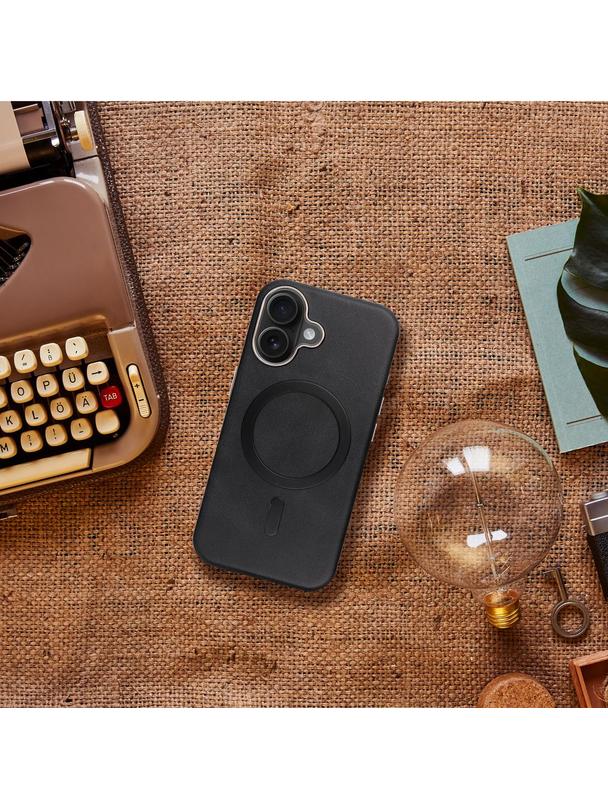 Futerał GENTLEMAN MAG COVER kompatybilny z MagSafe do IPHONE 14 czarny