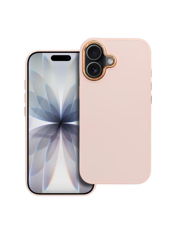 Futerał FRAME do IPHONE 17 pudrowy róż