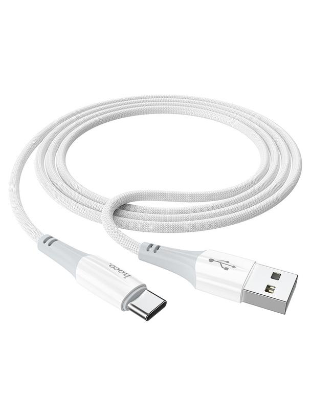 Kabel USB A do USB C Hoco 3A 1 m X70 biały