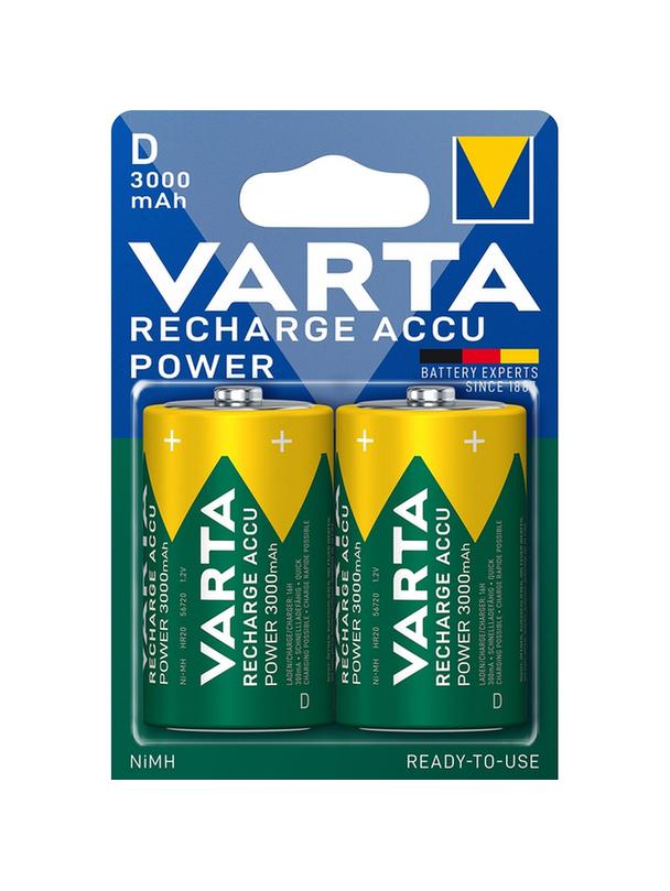 VARTA bateria akumulatorowa R20 (Typ D) 3000mAh Accu Power 2 szt