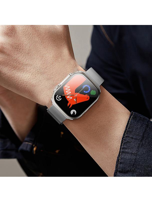 Pasek do Apple Watch Hoco magnetyczny stal 38 / 40 / 41 mm AS101 szary