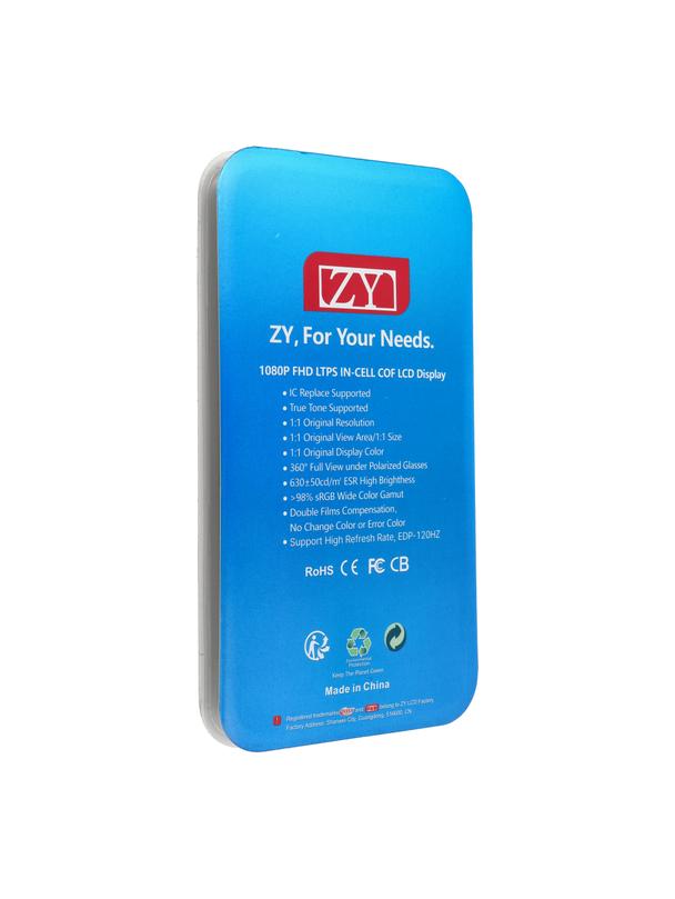 Wyświetlacz do iPhone 13 Pro z ekranem dotykowym czarnym (ZY-LTPS) IC Transferable