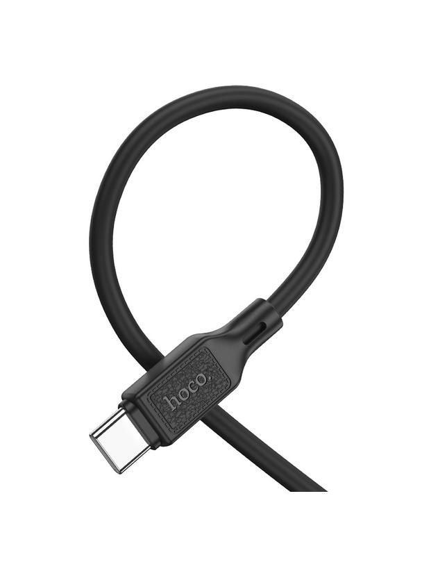 Kabel USB A do USB C Hoco 3A 1 m X90 czarny