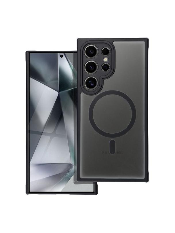 Futerał FULL MATTE MAG COVER kompatybilny z MagSafe do SAMSUNG S24 Ultra czarny