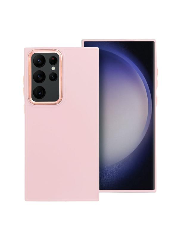 Futerał FRAME do SAMSUNG S23 Ultra pudrowy róż