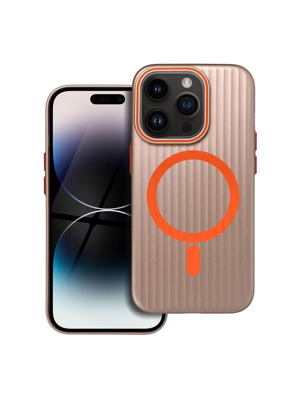 Futerał SIMPLY kompatybilny z MagSafe do IPHONE 14 Pro tytan pustynny