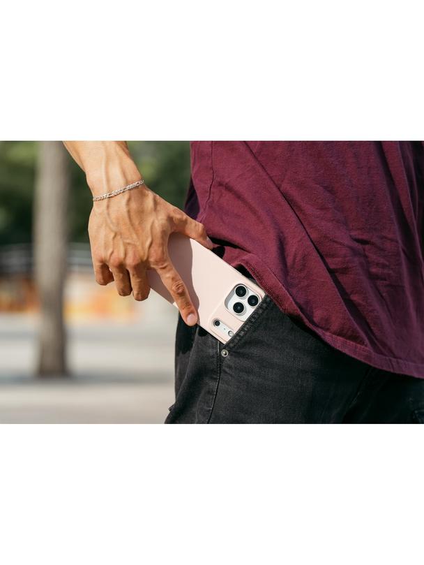 ZAGG futerał MANHATTAN SNAP kompatybilny z MagSafe do IPHONE 17 Pro Max pink blush