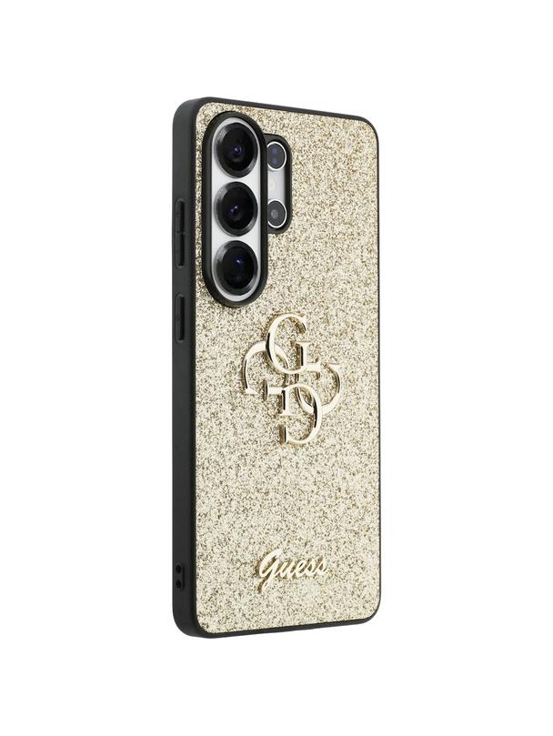 GUESS futerał do SAMSUNG S26 Ultra GUHCS26LHG4SGD (Fixed Glitter 4G Big Metal Logo) złoty