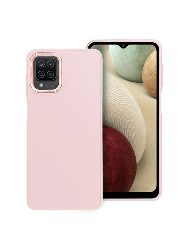 Futerał FRAME do SAMSUNG A12 / M12 pudrowy róż