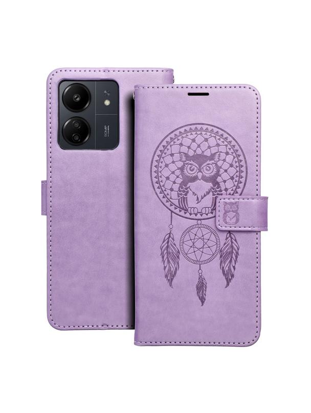 Kabura MEZZO Book do XIAOMI Redmi 13C / POCO C65 łapacz snów fioletowy