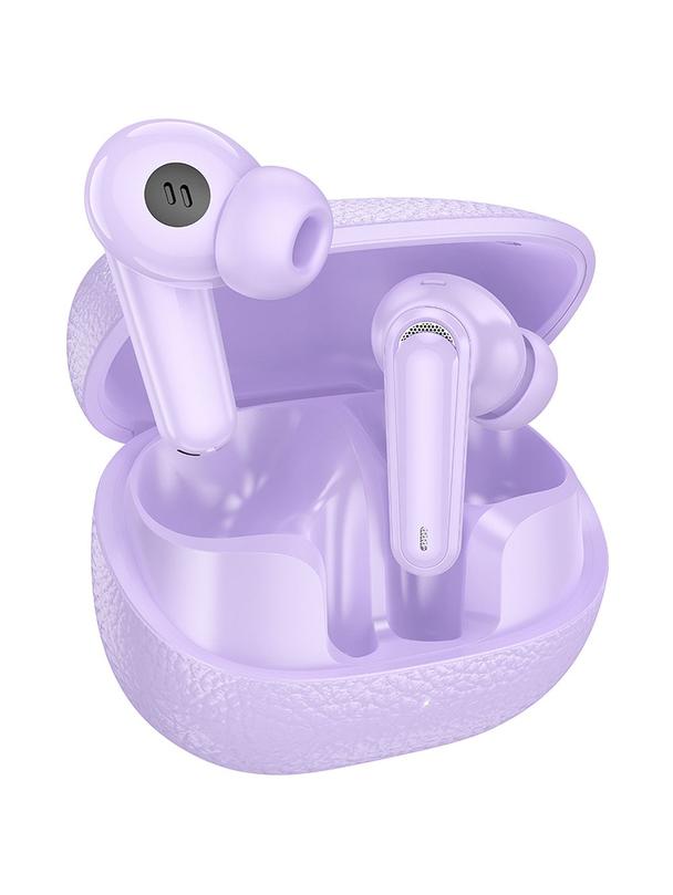 Słuchawki bezprzewodowe douszne Hoco TWS EQ23 fioletowe