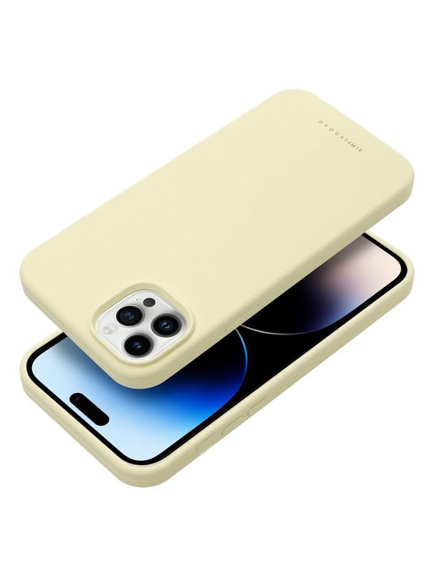 ROAR futerał CLOUD SKIN do IPHONE 12 Pro Max Jasnożółty