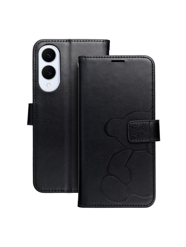 Kabura MEZZO Book do SAMSUNG S25 Edge teddy bear czarny
