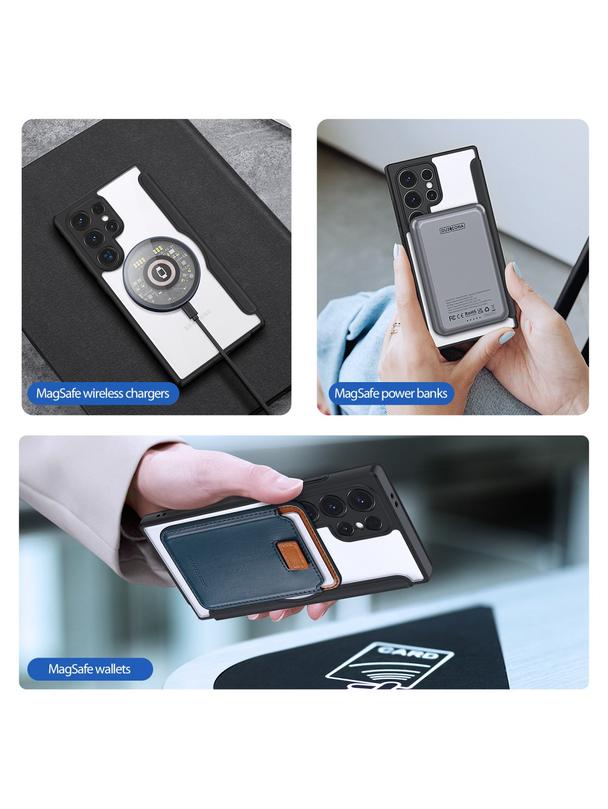 DUX DUCIS kabura SKIN X PRO kompatybilna z MagSafe do SAMSUNG S24 Ultra czarna