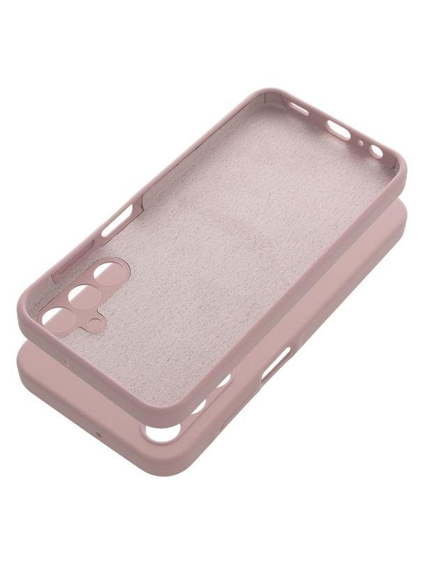 Futerał SILICONE 2mm do SAMSUNG A15 5G / A15 4G pudrowy róż