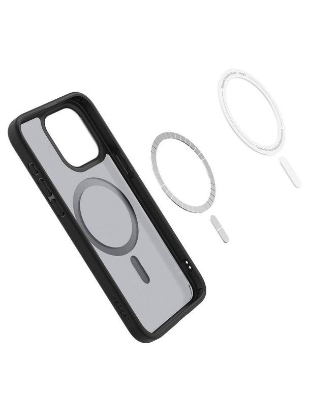 SPIGEN futerał ULTRA HYBRID MAG kompatybilny z MagSafe do IPHONE 16 Pro frost black