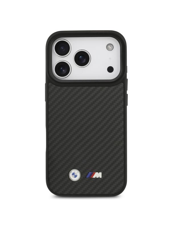 BMW futerał do IPHONE 17 Pro kompatybilny z MagSafe BMHMP17L24CFMMK (Kevlar Matt) black