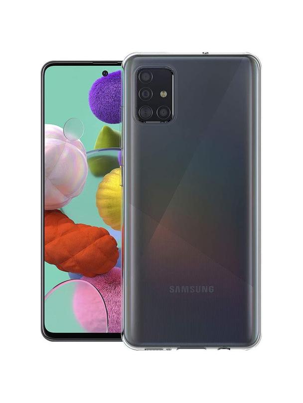 Futerał CLEAR CASE 2 mm BOX do SAMSUNG A51 transparentny