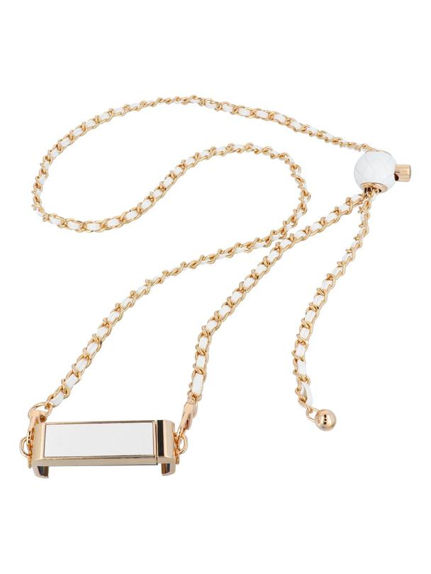 Łańcuch / Smycz z uchwytem GLAMOUR wszystkie modele max 80mm szer. BIAŁY