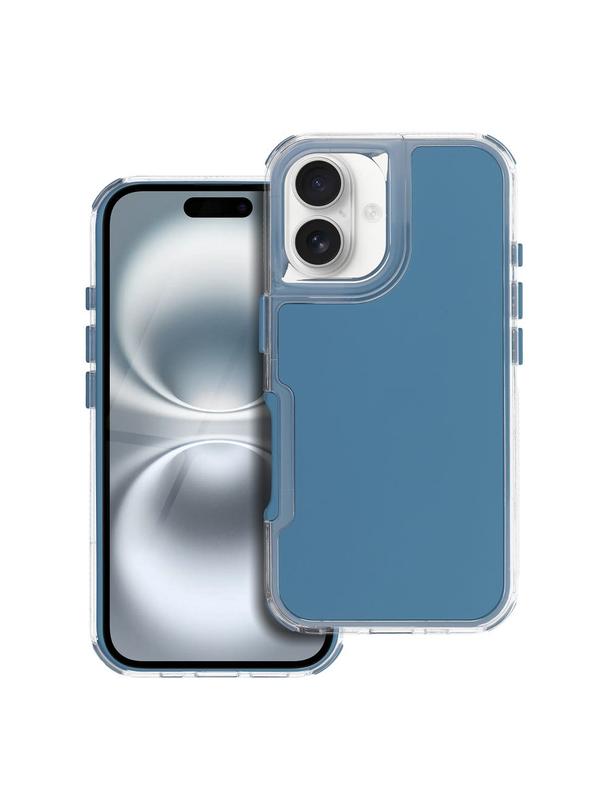 Futerał MATRIX do IPHONE 16 niebieski