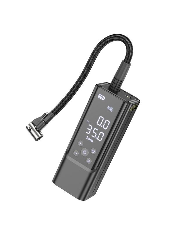 Kompresor samochodowy Hoco bezprzewodowy 5000mAh ZP7 czarny