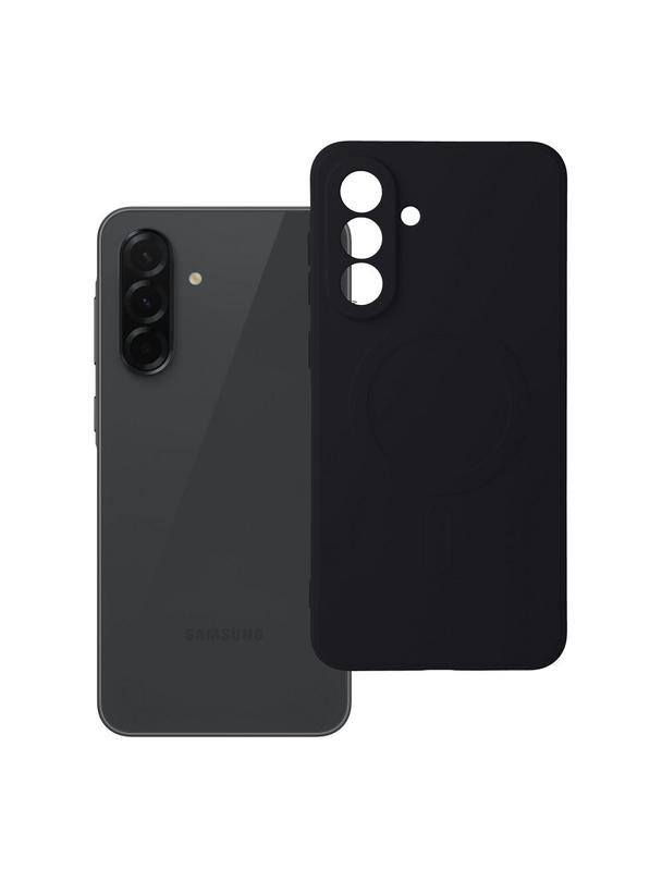 Futerał SILICONE MAG COVER kompatybilny z MagSafe do SAMSUNG A36 czarny
