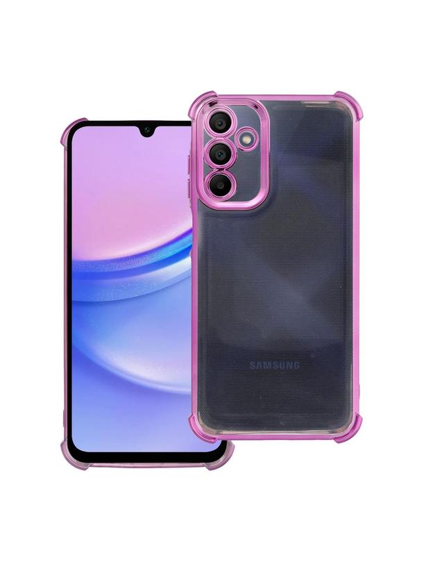 Futerał ANTISHOCK ELECTRO do SAMSUNG A15 purpurowy