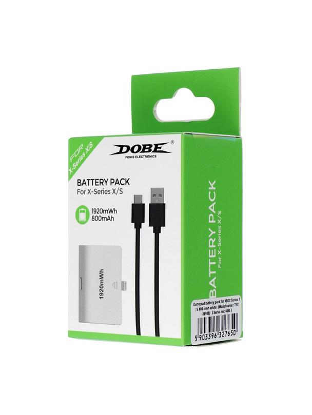 Akumulator do padów XBOX Series X / S 800mAh TYX-2610B biały
