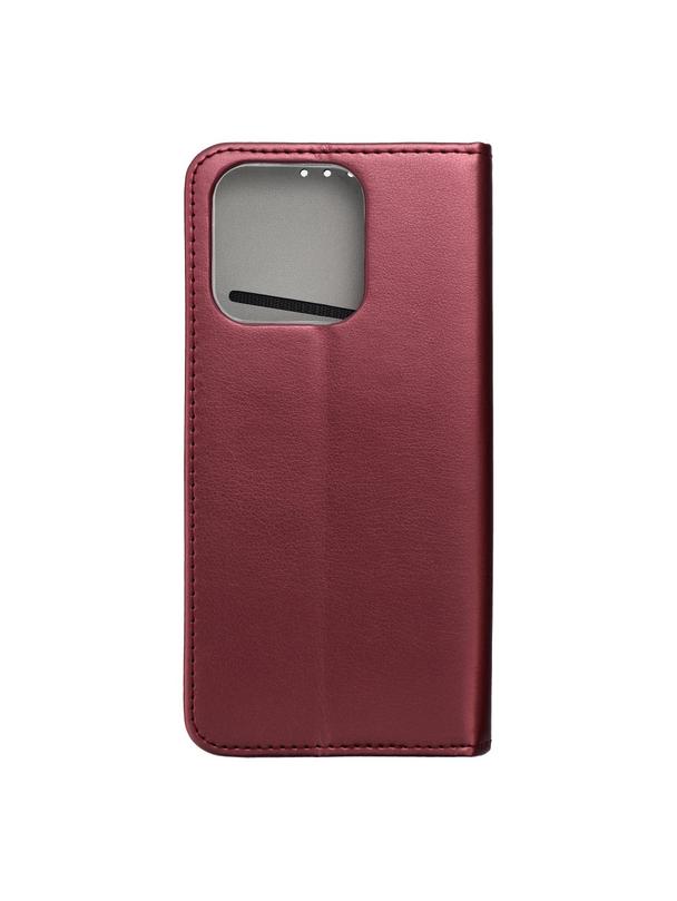 Kabura SMART MAGNETO do HONOR X8b burgundowy