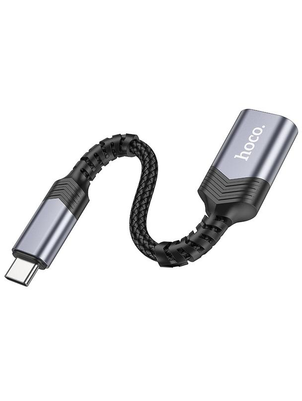 Adapter OTG USB C do USB A Hoco 4A UA24 czarny