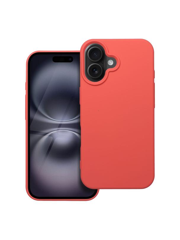 Futerał SILICONE do IPHONE 16 brzoskwiniowy