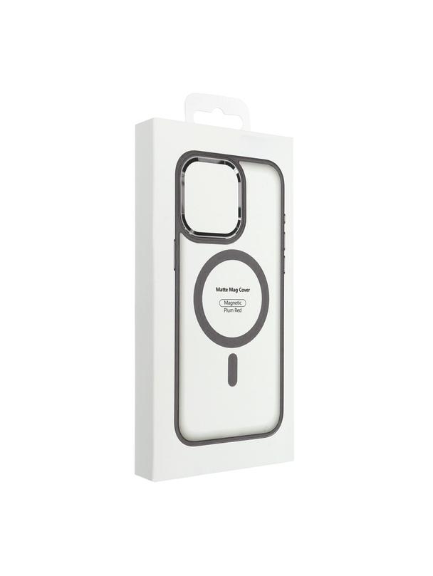 Futerał MATTE MAG COVER kompatybilny z MagSafe do IPHONE 17 Pro Max tytanowy