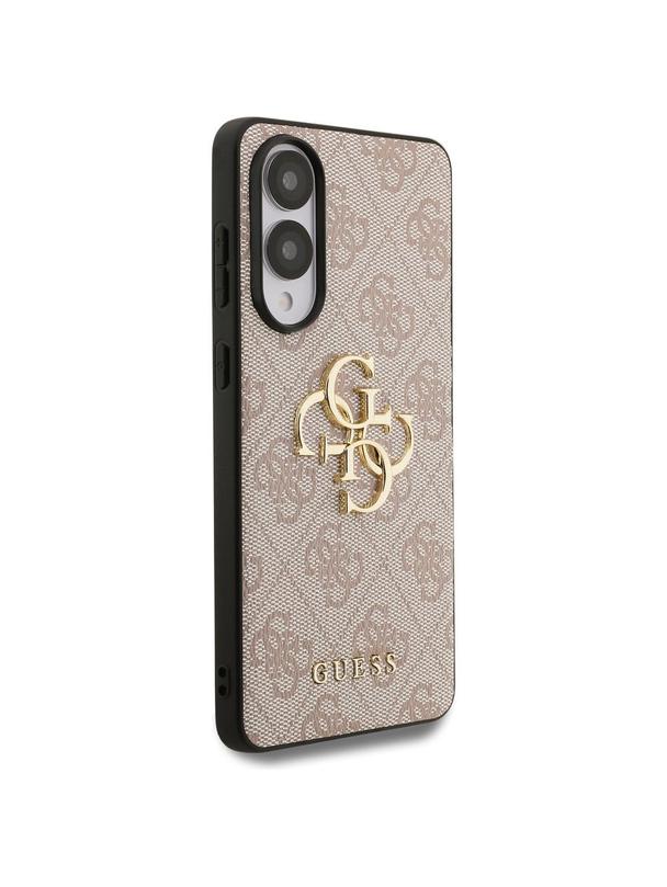 GUESS futerał do SAMSUNG S25 Edge GUHCS25E4GMGPI (4G PU Big Logo) różowy