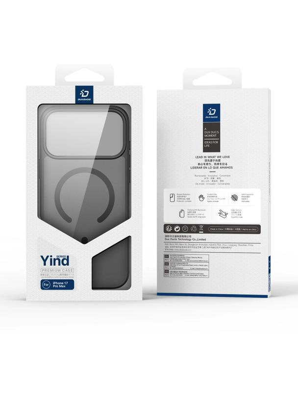 DUX DUCIS futerał YIND (open ring) do IPHONE 17 PRO czarny