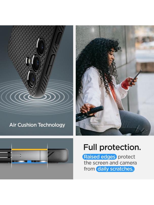 SPIGEN futerał LIQUID AIR do SAMSUNG S24 matte black