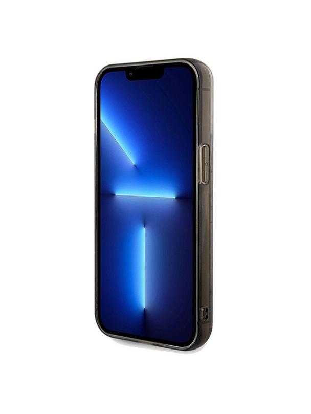 KARL LAGERFELD futerał do IPHONE 13 Pro Max KLHCP13XLKCNSK (Liquid Glitter C) transparentny