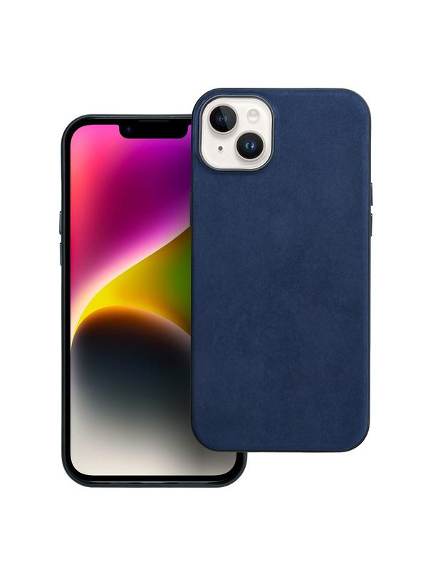 Futerał WOVEN MAG COVER kompatybilny z MagSafe do IPHONE 14 Plus niebieski