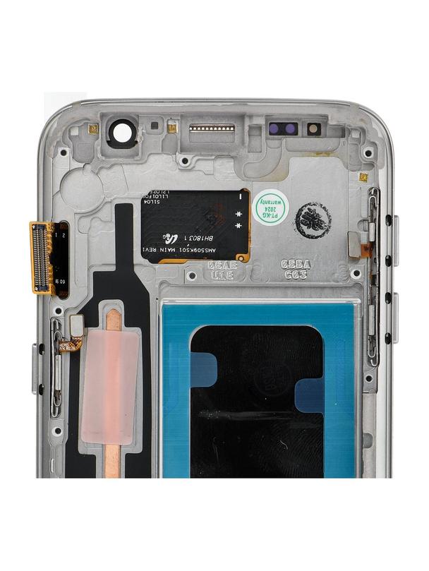 FixCell wyświetlacz LCD do SAMSUNG S7 z ramką złoty (odnowiony)